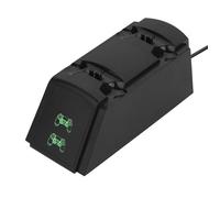 VBESTLIFE Chargeur Manette PS4, Station de Charge Support d'Alimentation avec Lumière LED Charguer de Contrôleur Sans Fil pour