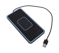VBESTLIFE Chargeur sans Fil pour Voiture, Tapis de Chargement Plat Antidérapant pour Téléphone Portable, Aimant 20 W, Rapide, pour iOS 11-17, etc.