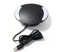 VBESTLIFE Chargeur sans Fil sous Le Bureau, Chargeur de Téléphone de Comptoir à Charge Rapide 10 W avec Adhésif Fort sans Perçage pour Table de café de Bureau à Domicile