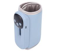 VBESTLIFE Chauffeur de Biberon, Portable 8000mAh Rechargeable de 15min Tempage Rapide 11 Paramètres de Température Affichage LED Ajustement Universel pour le Voyage en Déplacement (BLUE)