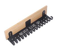 VBESTLIFE Cintre D'affichage de Médailles en Métal à 15 Crochets, Support Mural pour Trophées pour Récompenses Sportives, Médailles de Gymnastique, de Football et de Marathon