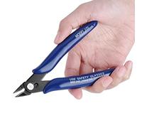 VBESTLIFE Classic Ciseaux Coupe-Fil, Mini Pince Coupante Électronique Diagonale Pince Coupante Diagonale Diamètre Maxi 0,8mm Pince Coupante Acier - Bleu.