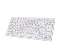 VBESTLIFE Clavier Coréen, 2,4 GHz sans Fil, 78 Touches, Clavier Fin et Léger avec Design Résistant aux éclaboussures, pour Les Utilisateurs de PC Portable en Langue Coréenne