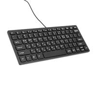 VBESTLIFE Clavier Coréen Filaire, 78 Touches USB Plug and Play, Clavier Mince et Léger Anti-déversement avec Angle incliné pour Ordinateur Portable PC