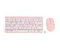 VBESTLIFE Clavier et Souris sans Fil Coréen, Clavier sans Fil Ergonomique 78 Touches 2,4 Ghz, Langue Coréenne pour Ordinateur Portable PC