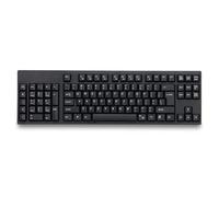VBESTLIFE Clavier Gaucher, Clavier USB de Bureau à Disposition Ergonomique 109 Touches, Clavier Numérique Gauche avec 2 Interfaces USB pour Concepteur de comptabilité d'entreprise