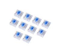 VBESTLIFE Clavier Mécanique Interrupteur plaque monté interrupteur bleus pour RVB Series (Lot de 10)