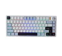 VBESTLIFE Clavier Mécanique sans Fil, Disposition à 75%, Tri Mode BT 2,4