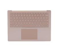 VBESTLIFE Clavier Palmrest D'Ordinateur Portable avec Remplacement de pavé Tactile, Disposition des États-Unis Standard pour Ordinateur Portable en for Surface 3 4 5 1951 13,5 Pouces