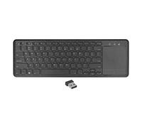 VBESTLIFE Clavier sans Fil avec Pavé Tactile, Clavier Portable à Pavé Tactile, pour Windows, pour Android, pour OS X, pour Ordinateur PC Gamer