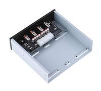 VBESTLIFE Commutateur de Contrôle d'alimentation du Disque Dur de L'ordinateur de Bureau, Commutateur de Disque pour Le Contrôle de Plusieurs Disques Durs, Interfaces IDE et 15P,