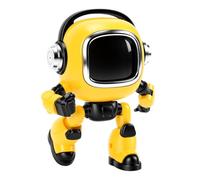 VBESTLIFE Compagnon Interactif Robot AI, avec Jouet de Bureau Rechargeable en 37 Langues, Changement de Rôle D'empathie Vocale pour Les Enfants