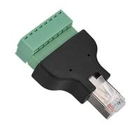 VBESTLIFE Connecteur Ethernet DVR Jack RJ45 Mâle Connecteur à Vis à 8 Broches