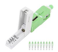 VBESTLIFE Connecteur Rapide à Fibre Optique 10 pièces SC intégré/pour Adaptateur de Joint de Connexion Rapide à Froid APC pour Cordon de raccordement 2.0/3.0 ou FTTH