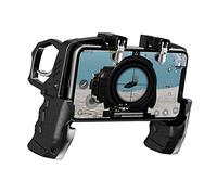 VBESTLIFE Contrôleur de Jeu Mobile pour PUBG, Joystick à Boutons de Déclenchement de Tir, Manette de Jeu à Quatre Doigts pour Tous les Smartphones de 4,7 à 6,5 Pouces