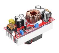 VBESTLIFE Convertisseur DC DC Boost 1500 W 30 A, 10-60 V à 12-97 V Réglable CV CC Alimentation Solaire Charge LED Pilote Dispositif de Véhicule, Ventilateur de Contrôle de Température Intelligent,