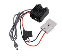 VBESTLIFE Convertisseur de Câble d'alimentation Satellite, Adaptateur d'alimentation Boost 12 V à 30 V 3,5 A 50 A avec étanchéité IP68, pour Mini Antenne Parabolique