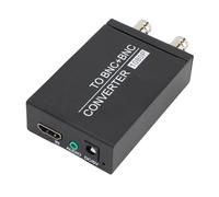 VBESTLIFE Convertisseur HDMI à BNC, Adaptateur Vidéo Haute Résolution avec Compensation 3D et Traitement DCDI, pour Le Projecteur TV de la Caméra de sécurité