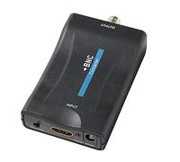 VBESTLIFE Convertisseur vers BNC, Boîtier de Conversion de Vidéo avec pour Caméras de sécurité DVR, Prend en Les Sorties NTSC et PAL (Noir)