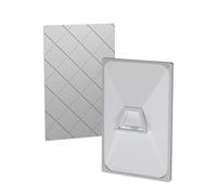 VBESTLIFE Coque de Protection pour Antenne Parabolique Gen 3, Housse de Protection en Silicone étanche avec Texture Hexagonale, Circulation d'air Améliorée, Résistante aux Chocs (Grey)