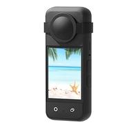 VBESTLIFE Coque pour One X3, étui de Protection en Silicone pour Appareil Photo, Coque et Housse de Protection pour Objectif pour One X3(Le Noir)