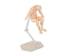VBESTLIFE Corps de Figurine D'action en PVC Durable, Poses Personnalisables pour Dessin, Décoration de Bureau et Accessoires de Photographie, 12,7 X 5,1 Cm, Mannequin de Dessin pour Artistes et