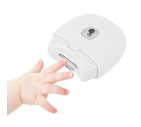 VBESTLIFE Coupe-ongles électrique Automatique, Lumière LED à 2 Vitesses, Chargement USB, Coupe-ongles de sécurité avec Housse de Protection pour Bébés, Enfants et Adultes (WHITE)