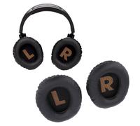 VBESTLIFE Coussinets de Remplacement pour écouteurs Q350 Q360, Coussinets d'oreille avec Mousse Haute densité, Cuir protéiné (Orange)