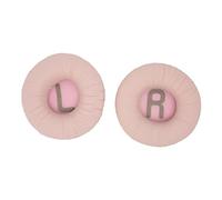 VBESTLIFE Coussinets d'oreille de Remplacement, Housse de Coussin d'oreille en Mousse à Mémoire de Forme en Cuir Protéiné pour Casque T450 T450bt Tune600 T500bt(Rose)