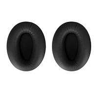 VBESTLIFE Coussinets d'oreille de Remplacement pour Casque WH-1000XM3, Coussinets d'oreille en Mousse à Mémoire de Forme avec Filet Anti-poussière Ultra Fin pour Un Blocage amélioré du Bruit (Black)