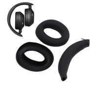 VBESTLIFE Coussinets d'oreille et Bandeau de Remplacement WH-XB910N, Coussinets D'oreillettes en Silicone et Housse de Bandeau pour Casque Antibruit WH-XB910N