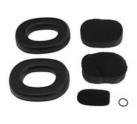 VBESTLIFE Coussinets d'oreille pour Casque d'aviation, Coussins de Réduction du Bruit avec Doublure en Mousse de Silicone, Remplacement pour David Clark Avcomm Pilot USA, Kit Complet avec Housses