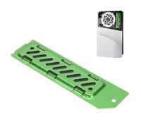 VBESTLIFE Couvercle de Dissipateur Thermique M.2 SSD, Trous de Ventilation de Dissipation Thermique en Alliage D'aluminium pour Slim, avec Maille Anti-poussière en PVC, Outil Complet,