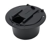 VBESTLIFE Couvercle de Trappe pour Cordon d'alimentation de Camping-Car, Protecteur de Câble Résistant aux Intempéries avec Joint pour Remorque de Voyage, Camping-Car, Porte d'accès électrique