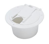 VBESTLIFE Couvercle de Trappe pour Cordon d'alimentation de Camping-Car, Protecteur de Câble Résistant aux Intempéries avec Joint pour Remorque de Voyage, Camping-Car, Porte d'accès électrique