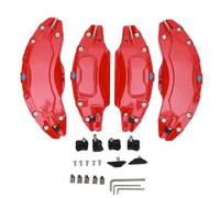VBESTLIFE Couvercles d'étrier pour Roues Modèle Y 19 Pouces 20 Pouces, Ensemble de Protection de Frein à Disque en Alliage d'aluminium, Ensemble de Remplacement 4 Pièces (Rouge)