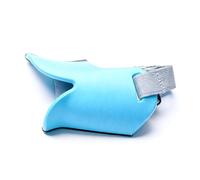 VBESTLIFE Couvre-Bouche Réglable en Silicone pour Chien, Muselière Douce et Respirante en Forme de Bouche de Canard, Couvre-Bouche pour Animaux de Compagnie pour Mordre, Aboyer, Lécher Les (M)