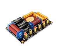 VBESTLIFE Crossover de Haut-Parleur 2 Voies, Puissance élevée 550 W pour Double Haut-Parleur de Scène de 10 à 12 Pouces, Diviseur de Fréquence avec Construction en Aluminium Résistant à la