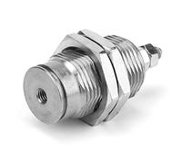 VBESTLIFE Cylindre à Broche à Simple Action, Mini Cylindre Pneumatique à Alésage d'aiguille CJPB1515 Mm avec Rappel par Ressort pour l'automatisation Industrielle, Boulon Compact (CJPB15*15)