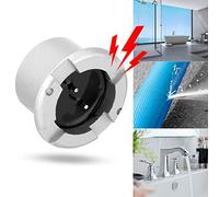 VBESTLIFE Détecteur D'alarme de Fuite d'eau Filaire 12V | Haute sensibilité avec temps de réponse rapide, isolation photoélectrique et transformateur, alarmes d\'électrode