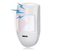 VBESTLIFE Détecteur de Mouvement PIR Double Filaire 12V, Alarme capteur Infrarouge, Alarme de système de sécurité Domestique pour magasins/Maisons/immeubles de Bureaux/usines.