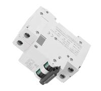 VBESTLIFE Disjoncteur DC, Interrupteur de Déconnexion Solaire Miniature Basse Tension 2P 63A, MCB 250 V DC avec Protection contre les Surcharges pour Système de Réseau éolien de Panneaux Solaires,