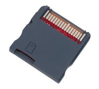 VBESTLIFE Dispositif de Sauvegarde de Jeu, Carte de Cartouche Professionnelle D'écriture de Lecture à Grande Vitesse pour les Systèmes 3DS NDS MD GB GBC FC PCE (Ensemble noir WOODHK)