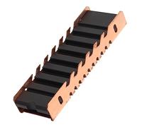 VBESTLIFE Dissipateur Thermique M.2 SSD 2280, Ordinateur de Bureau Dissipateur Thermique Professionnel Tout Autour M.2 Dissipateur Thermique en Cuivre avec Pâte Thermique Double Face