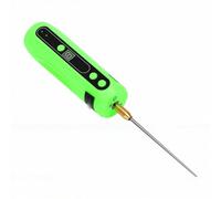 VBESTLIFE Dissolvant de Colle électrique, Outil de Retrait D'adhésif D'écran avec éclairage LED de Lumière de Poussière Verte, Chargement sans Fil de Type C pour Colle Dure OCA D'écran