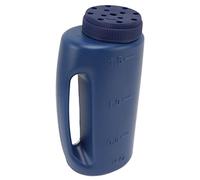VBESTLIFE Distributeur D'engrais à Main pour Semences de Gazon, Sel, (Blue) | Plastique plus épais pour plus de durabilité, répartit les graines, structure sans fissures, 7,5 x 4,9 pouces, comprend un