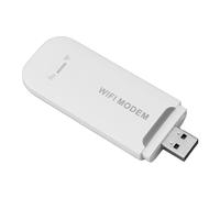 VBESTLIFE Dongle WiFi USB 4G LTE et Routeur Hotspot Mobile, Modem de Voyage Portable 150Mbps avec Emplacement pour Carte SIM, 10 Utilisateurs, B1 3 7 8 20 38 40 41 (White)
