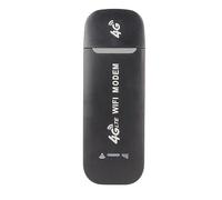 VBESTLIFE Dongle WiFi USB 4G LTE, Routeur Hotspot Mobile, Adaptateur Réseau Modem WiFi de Poche de Voyage 150 Mbps avec Emplacement pour Carte SIM, Prend en Charge 10 Utilisateurs (Black)