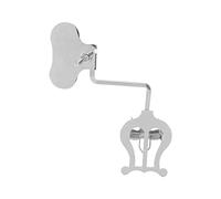 VBESTLIFE Dossier de Musique Lyre de Marche Portable avec Clip Métallique, Support de Feuille Universel pour Instrument à Vent, Mini Dossier à Rabat