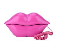 Lèvres Forme Téléphone Bureau Téléphone Fixe Rose À La Mode Nouveauté Intéressant Téléphone Sexy Bouche Lèvre Filaire Téléphone Fixe Téléphone De Bureau Téléphone